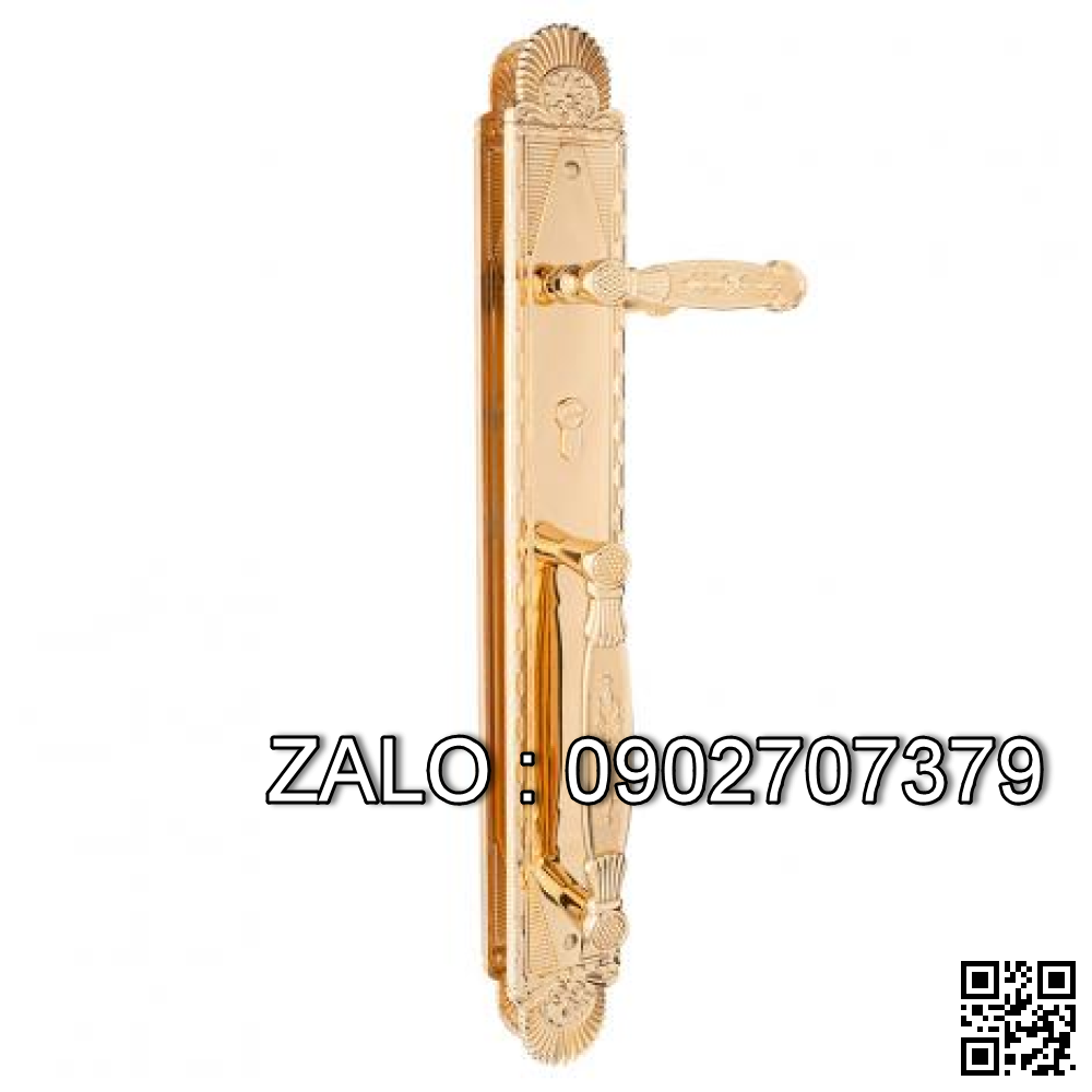 Tay khóa cửa đại sảnh VICKINI 38638.001 EG vàng hồng