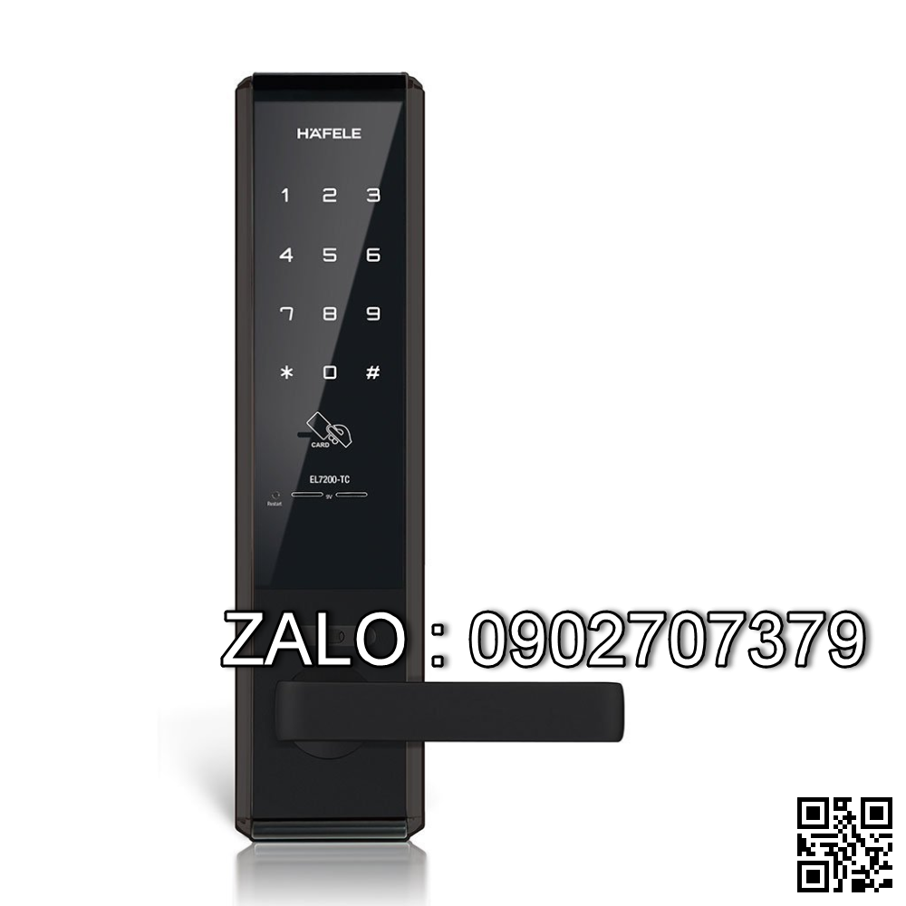 Khóa Điện Tử Thân Nhỏ EL7200-TC Hafele 912.05.714