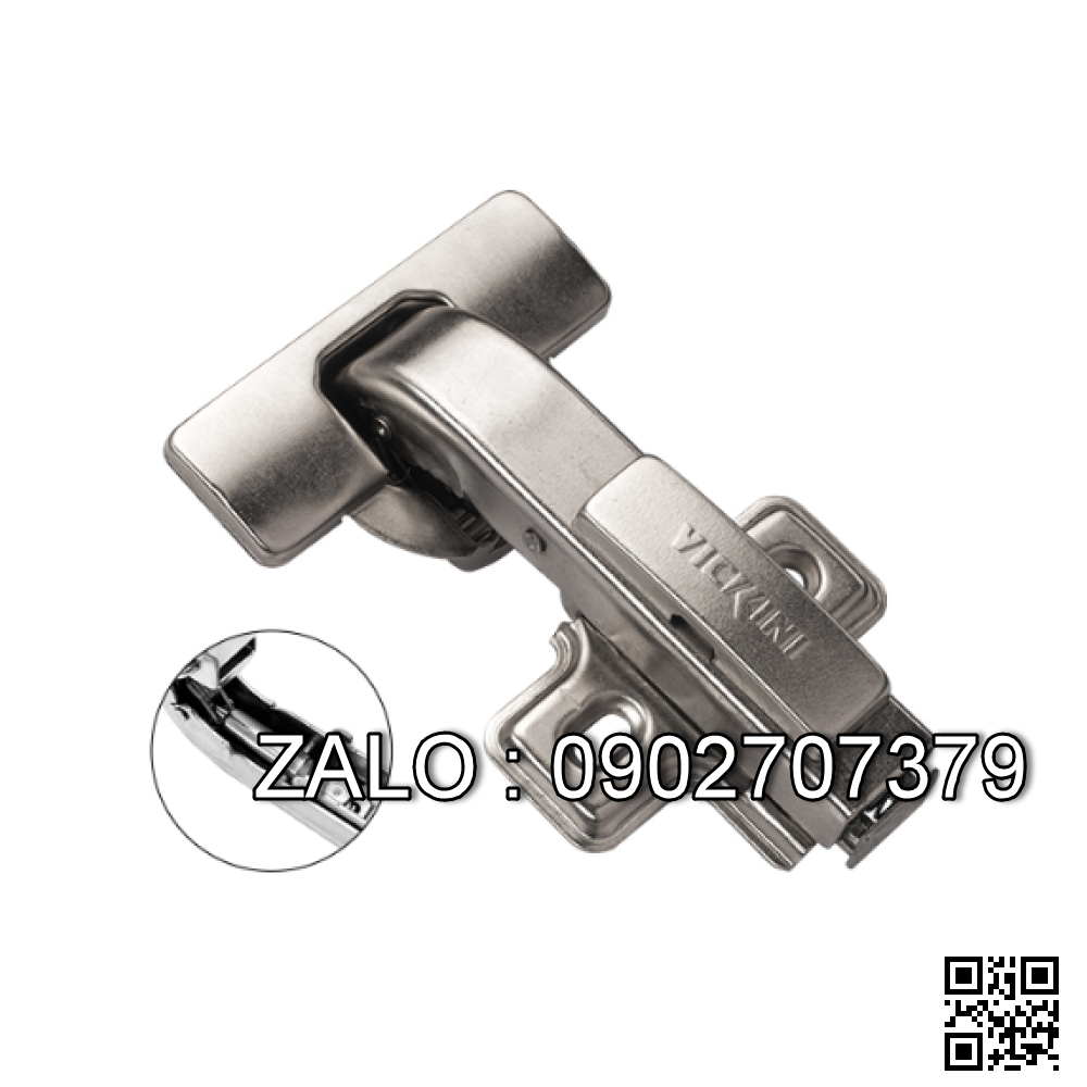 Bản lề giảm chấn Ivan 01419.003 NP ken bóng cong nhiều