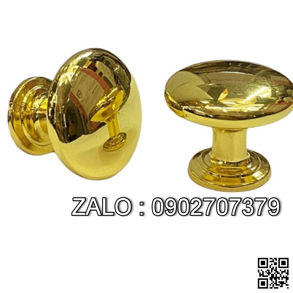 Tay Nắm Tủ Núm 407 Vàng