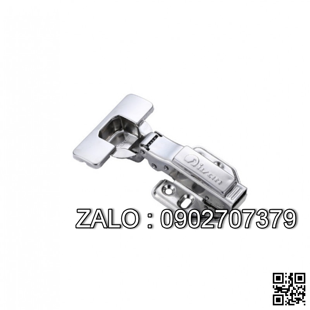 Bản lề bật giảm chấn inox 304 Ivan 01608.001 thẳng