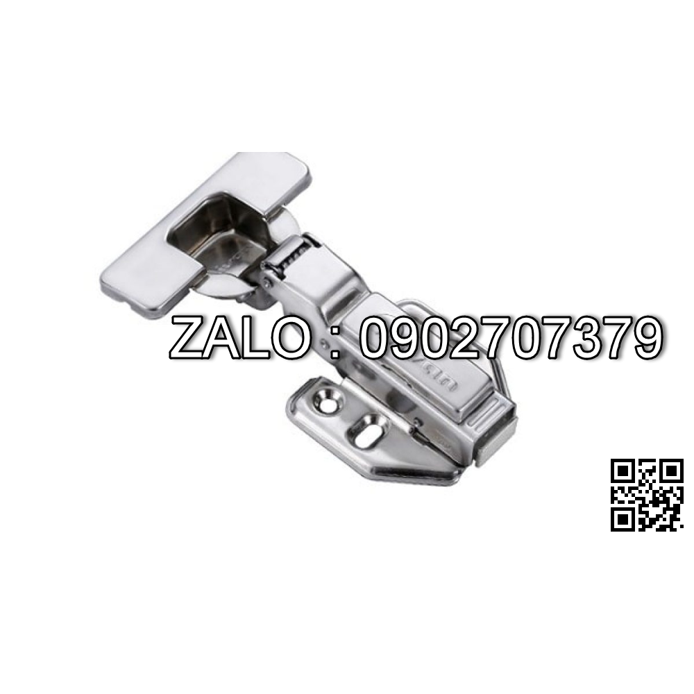 Bản lề bật giảm chấn inox 304 Ivan 01608.002 cong vừa