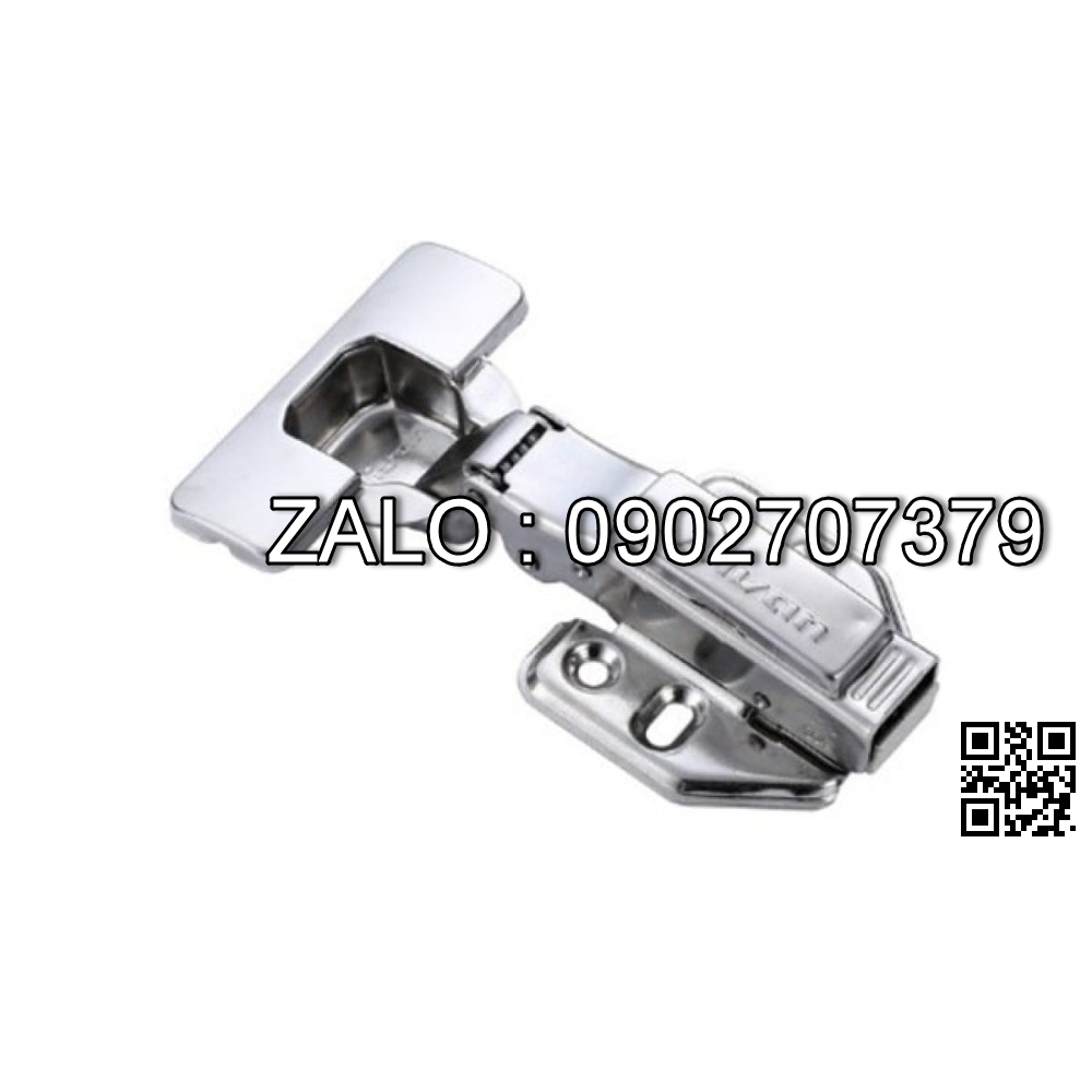 Bản lề bật giảm chấn inox 304 Ivan 01608.003 cong nhiều