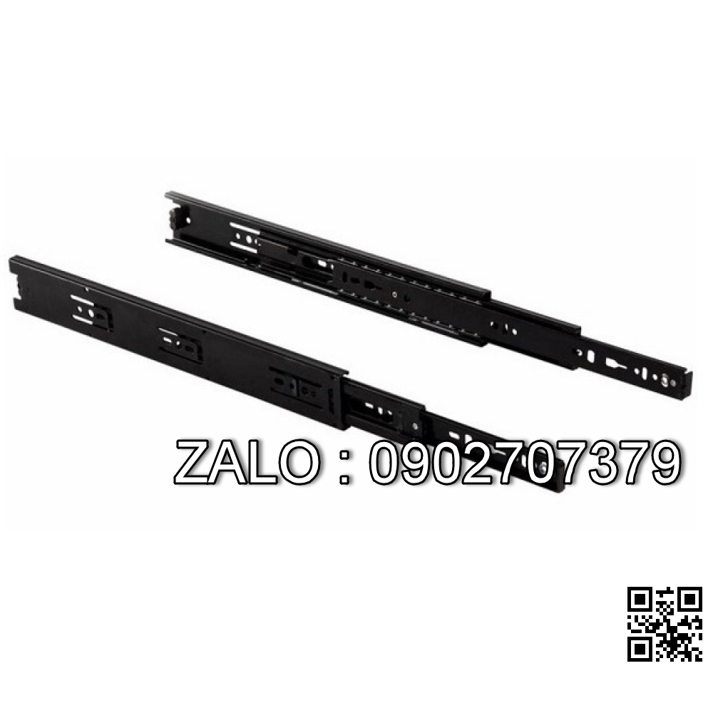 Ray bi 3 tầng-Bản 35 (Sắt dày 0.9*0.9*0.9ly) 400 KM Trắng/Đen