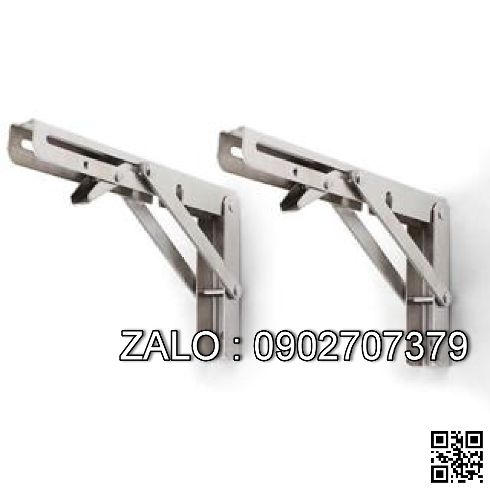 Ke L gập thông minh 300mm Inox