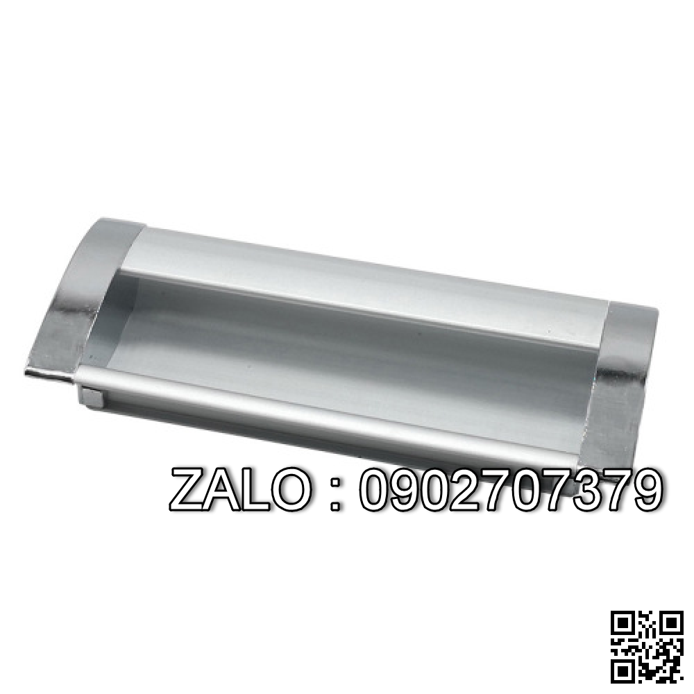 Tay nắm âm nhôm 96 Bạc