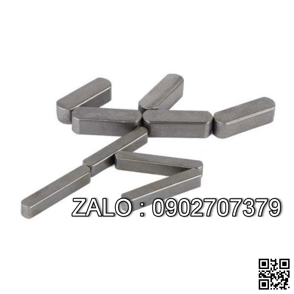 Chốt Lavet 28*16*50mm thép (then bằng)