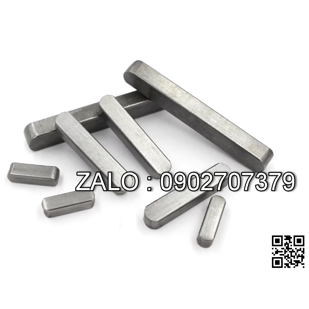 Chốt Lavet 7*8*1000mm thép (then bằng)