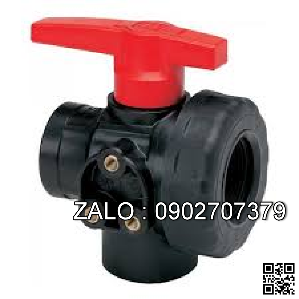 Van bi nhựa PPR 3 ngã , phi 25mm