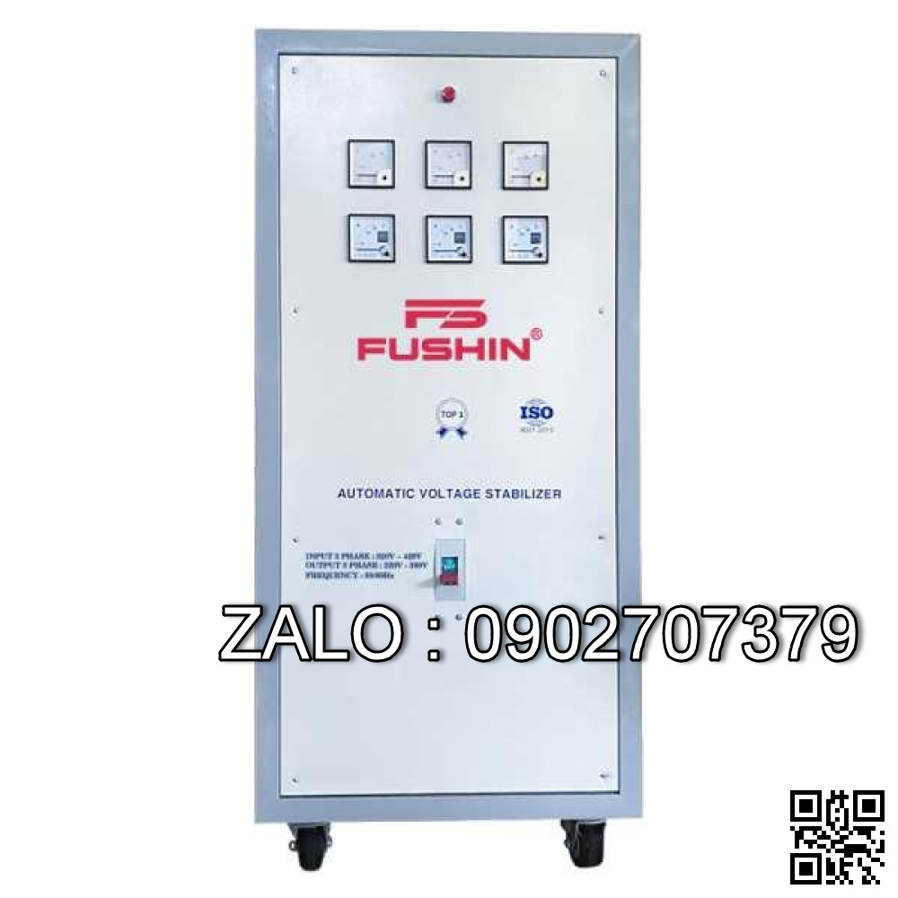 Ổn áp cho NL mặt trời 3P 20KVA-Dải 350V-500V - Nhản hiệu : Fushin