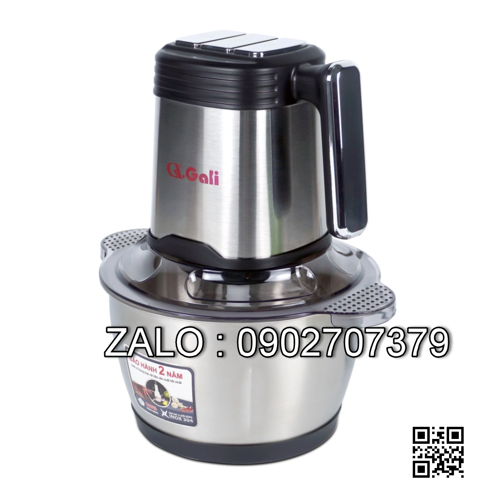 Máy xay thịt Gali GL-1920G 2 lít đa năng siêu mạnh 4 lưỡi dao sắc bén cối INOX
