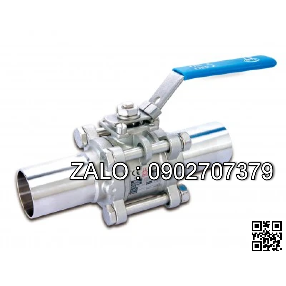 Van bi inox hàn SUS 304 3″