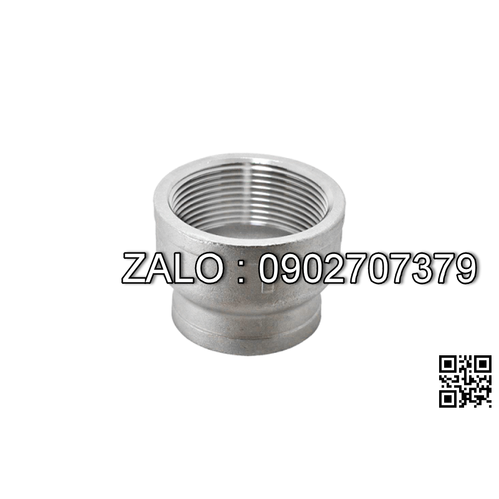 Bầu giảm ren Inox 304 DN32xDN15