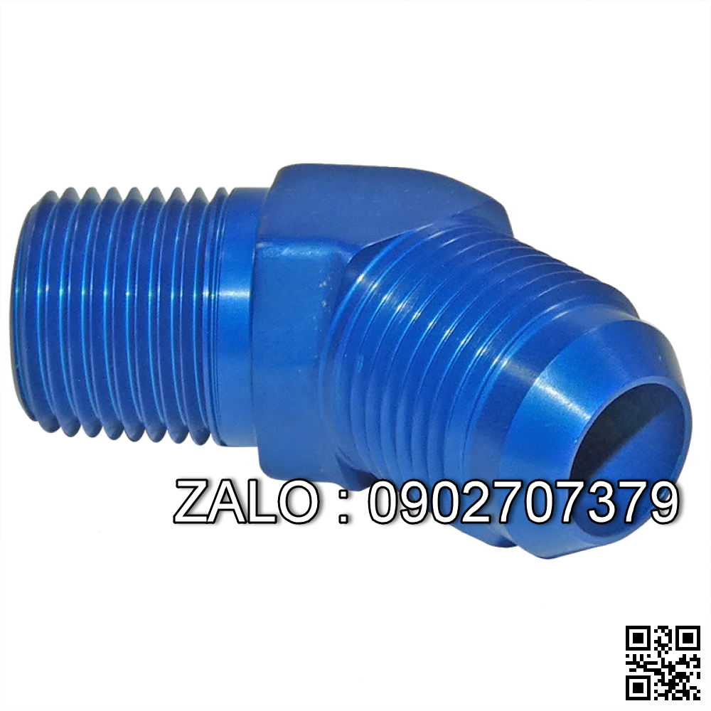 co lơi 45 ren nhựa 1/8