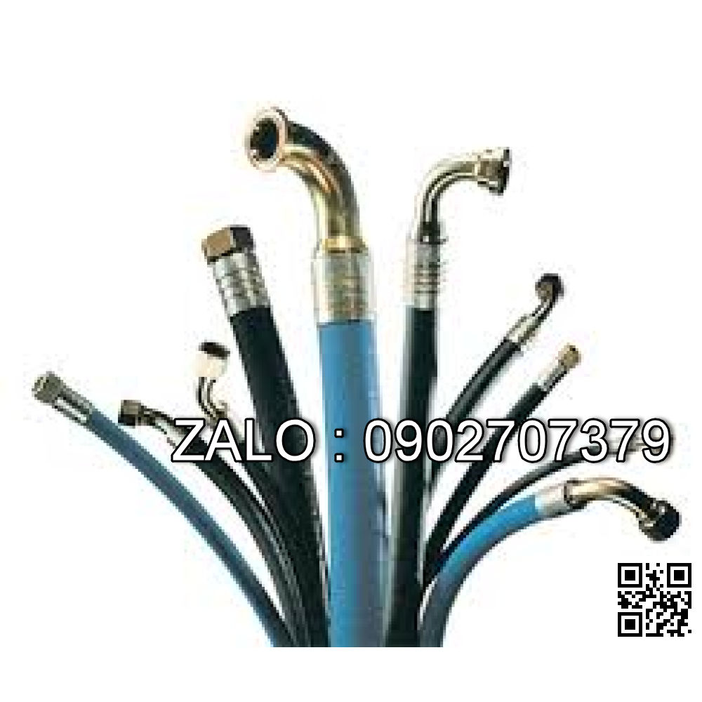 Ống dầu thủy lực EN853 2SN/SAE 100R2AT/ISO phi 16 ren 14 dài 6m
