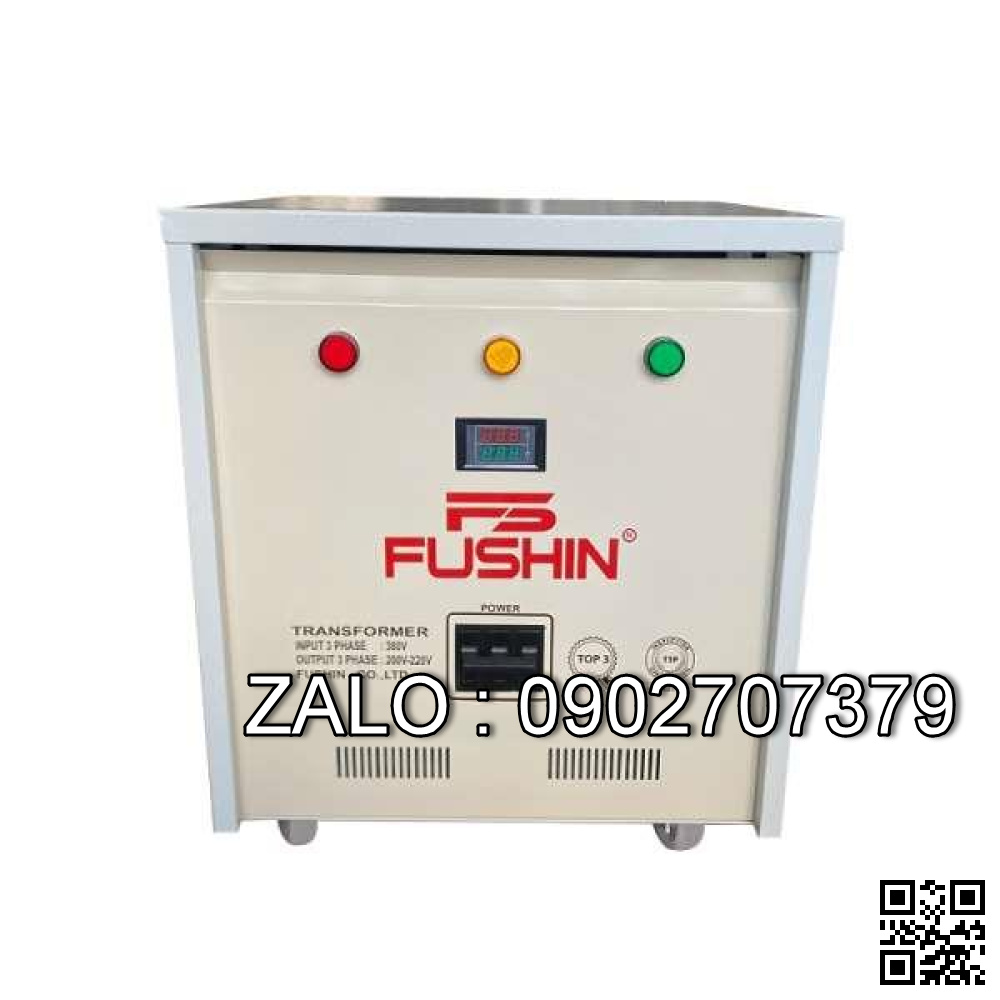 Biến áp vô cấp 3 pha 70KVA - Nhản hiệu : Fushin