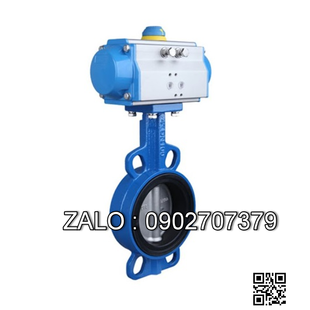 Van bướm điều khiển khí nén Inox 316 DN250