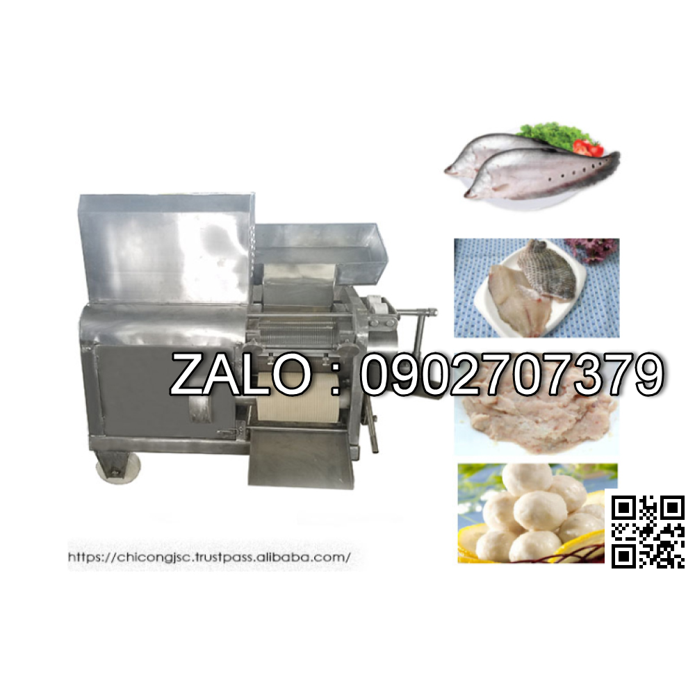 Máy tách xương dây băng tải