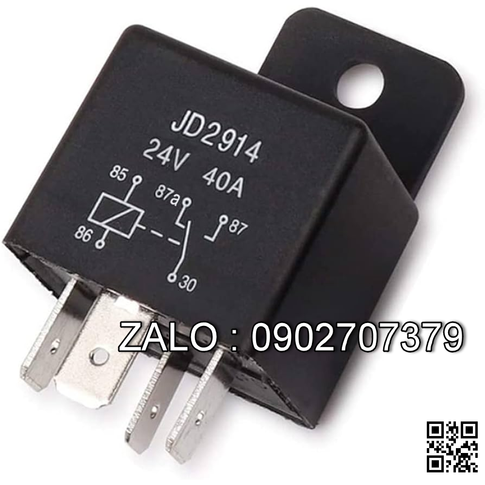 Relay, type: JD2914, 24V/30A