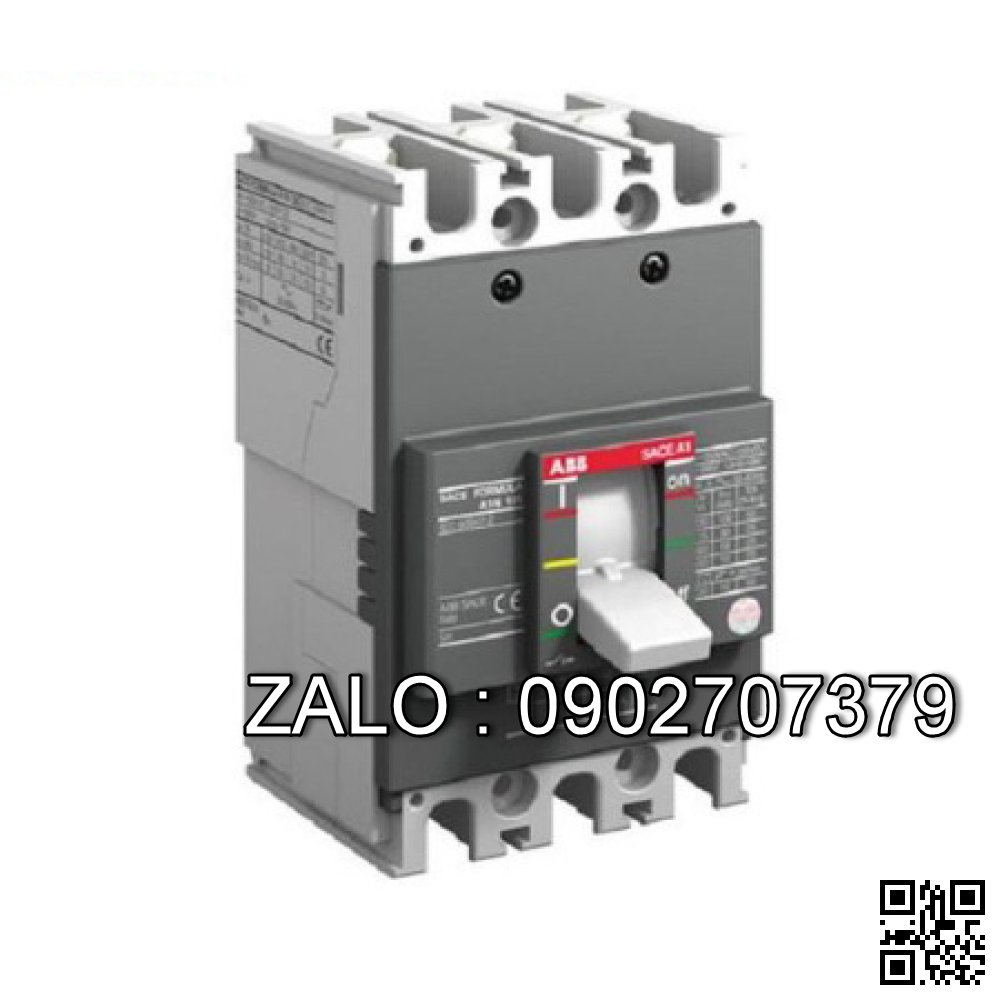 MCCB ABB XT2H 160A 70kA 3P