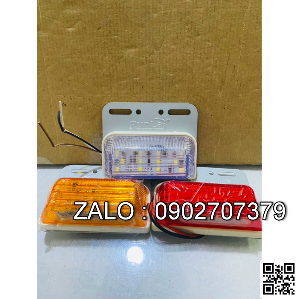 Den led SD-4003, 24V, mau trang Detail : -Den led SD-4003, 24V, mau trang (den led 2 ben hong xe tai)