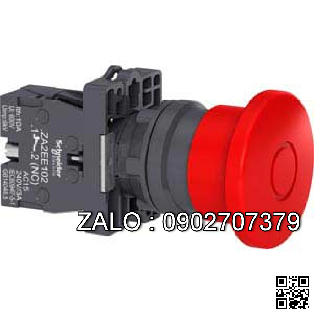 Đầu nút dừng Stop đen ZB4BS42