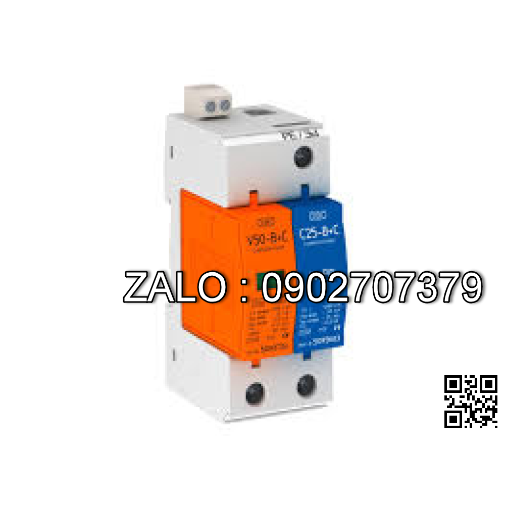 Chống sét lan truyền V50-B+C/1+NPE-FS-280 (280V, 1P+NPE+FS, Imax 50kA) OBO 5093661