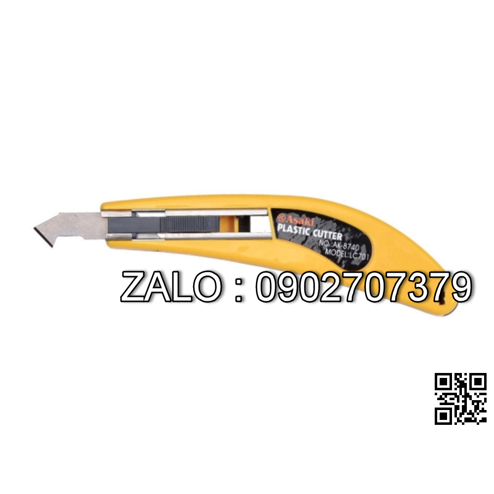 Dao rọc nhựa mica Asaki LC701 AK-8740
