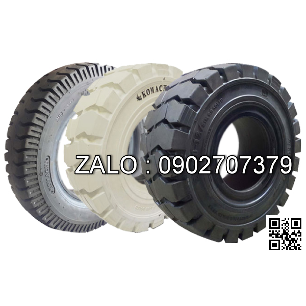Lốp xe 7.00-15/5.00, 7.00-15 Komachi (Vỏ đặc đen)