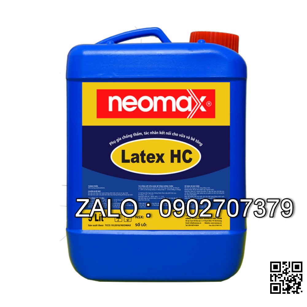 Neomax Latex HC - Phụ gia chống thấm, tác nhân kết nối cho vữa và bê tông