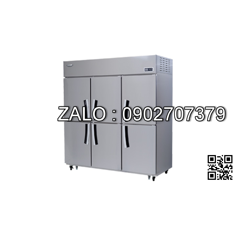Tủ đông 6 cánh inox LASSELE LFT-72H