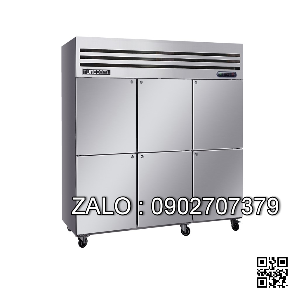 TỦ ĐÔNG 6 CÁNH ĐỨNG CÔNG NGHIỆP TURBOCOOL URF 6S