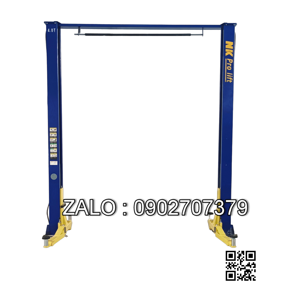 Cầu nâng ô tô 2 trụ giằng trên TC-4000D, 4 tấn