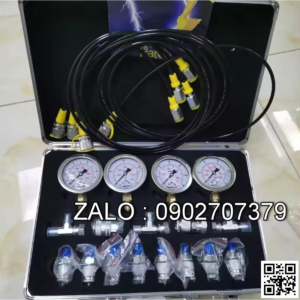 Đồng hồ áp suất 4 cái / bộ