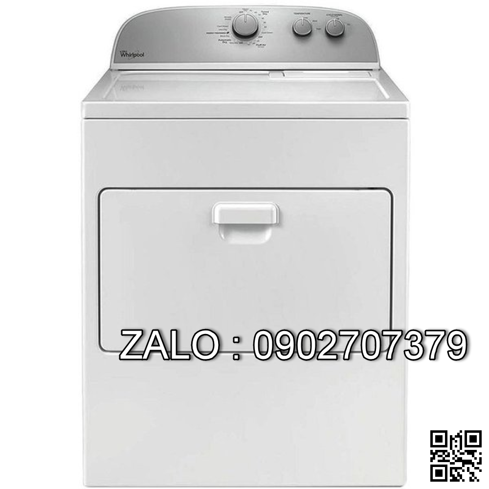 MÁY SẤY QUẦN ÁO THÔNG HƠI WHIRLPOOL 15KG 3LWED4815FW