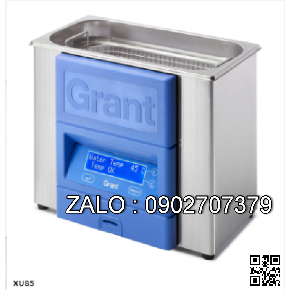 BỂ RỮA SIÊU ÂM KỸ THUẬT SỐ - 5 lít - Grant Instrument (UK)