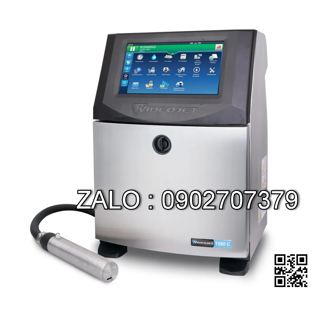 Máy in tương phản dùng mực hạt mềm Videojet 1580 C