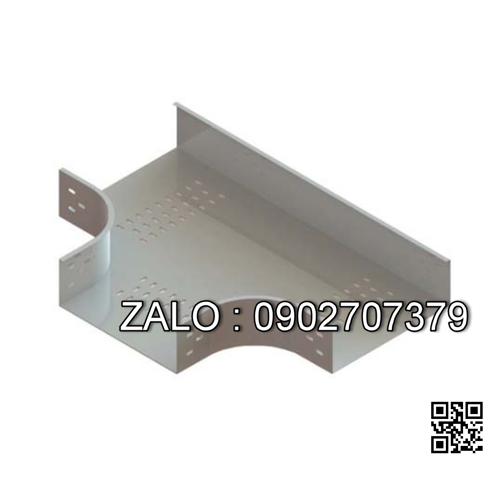 Co tê máng điện 100x100x50x1.5mm