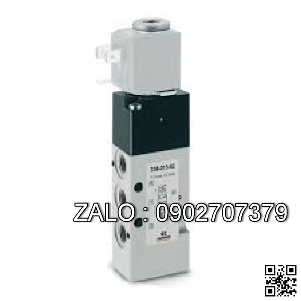 Solenoid valve 5/2 Type:358-015-02 Detail : -Solenoid valve 5/2, Type: 358-015-02, G1/8 , 10bar, NSX: Camozzi,( su dung cho may kiem nap husky 1)