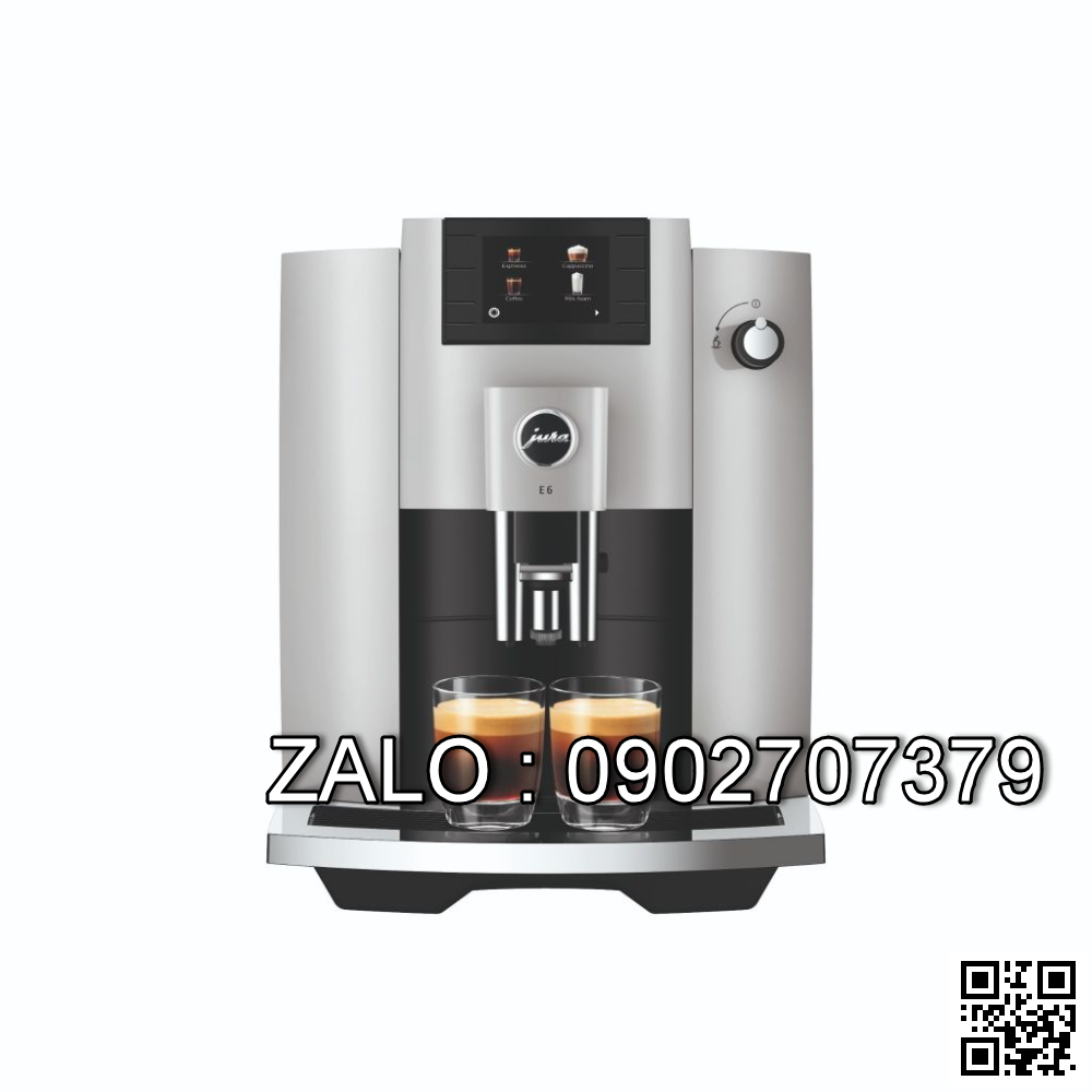 Máy pha cafe tự động Jura E6 Platin