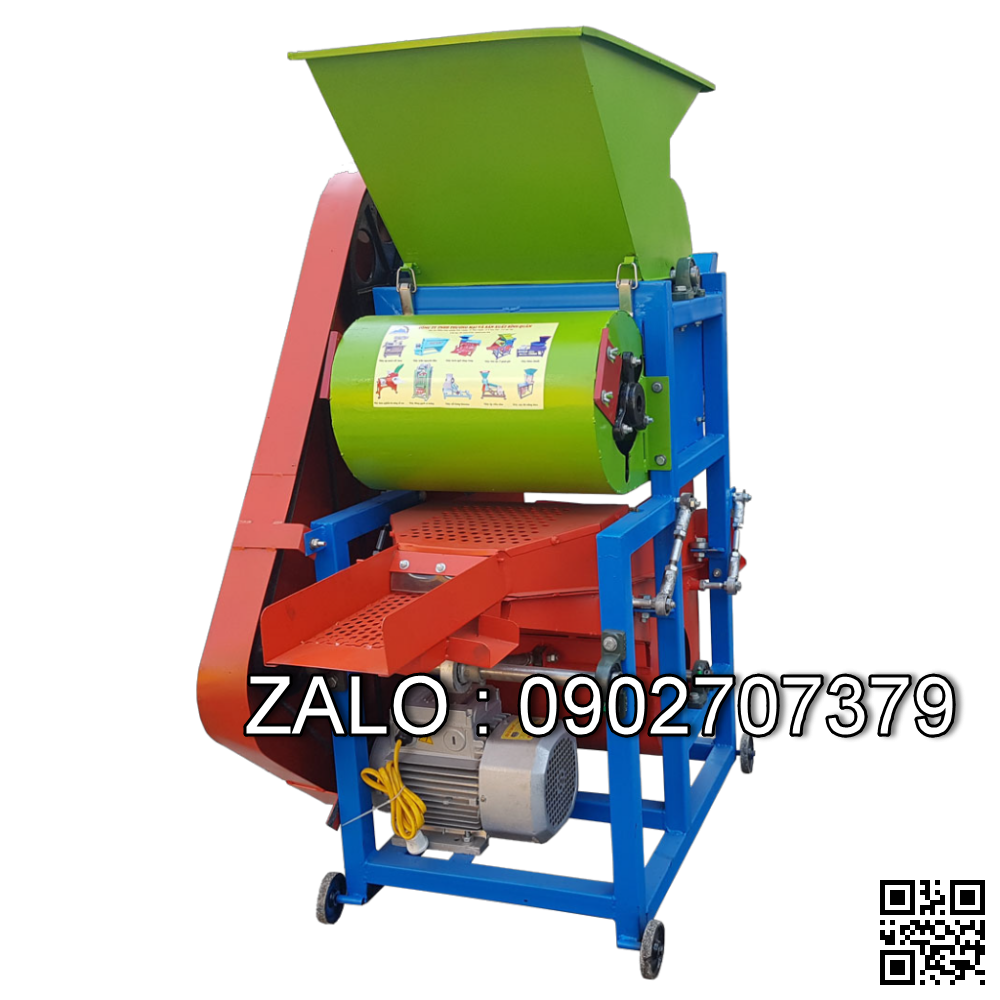 Máy bóc vỏ lạc 2 quạt gió VNC-37