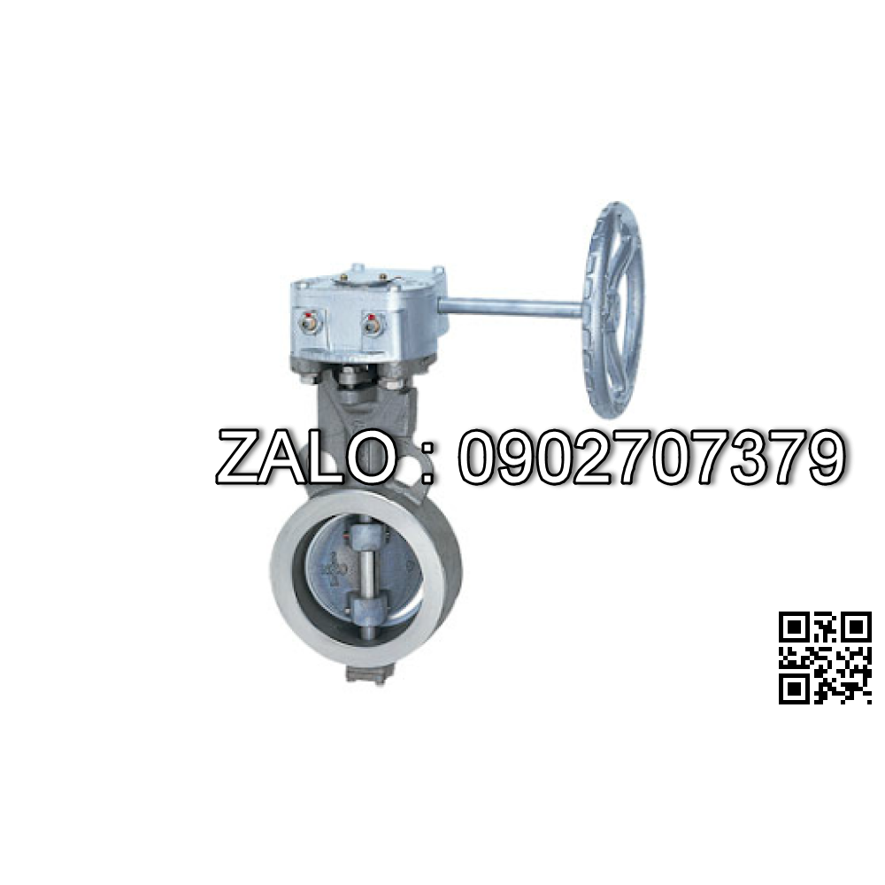 Van bướm nhôm tay quay Kizt DN2000