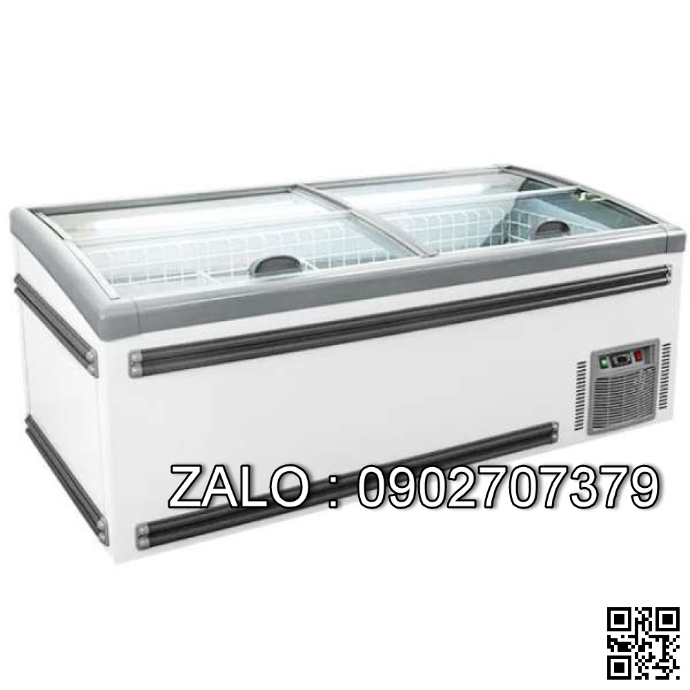 Tủ đông nằm trưng bày thực phẩm siêu thị HR-2100D