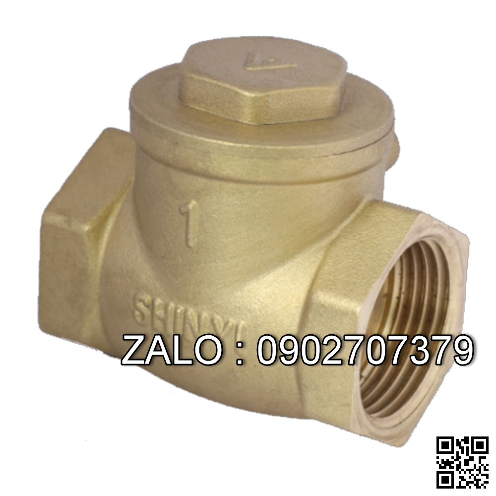 Van 1 chiều lá ren đồng Kizt DN600