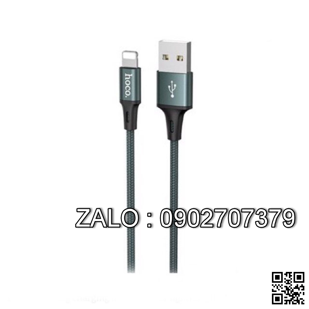 Cable Sạc Nhanh Dây Dù V8 3.0A Hoco DU10 Max - 2m