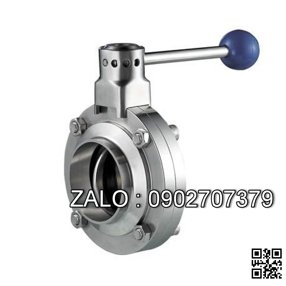 Van bướm vi sinh Inox 304 DN4