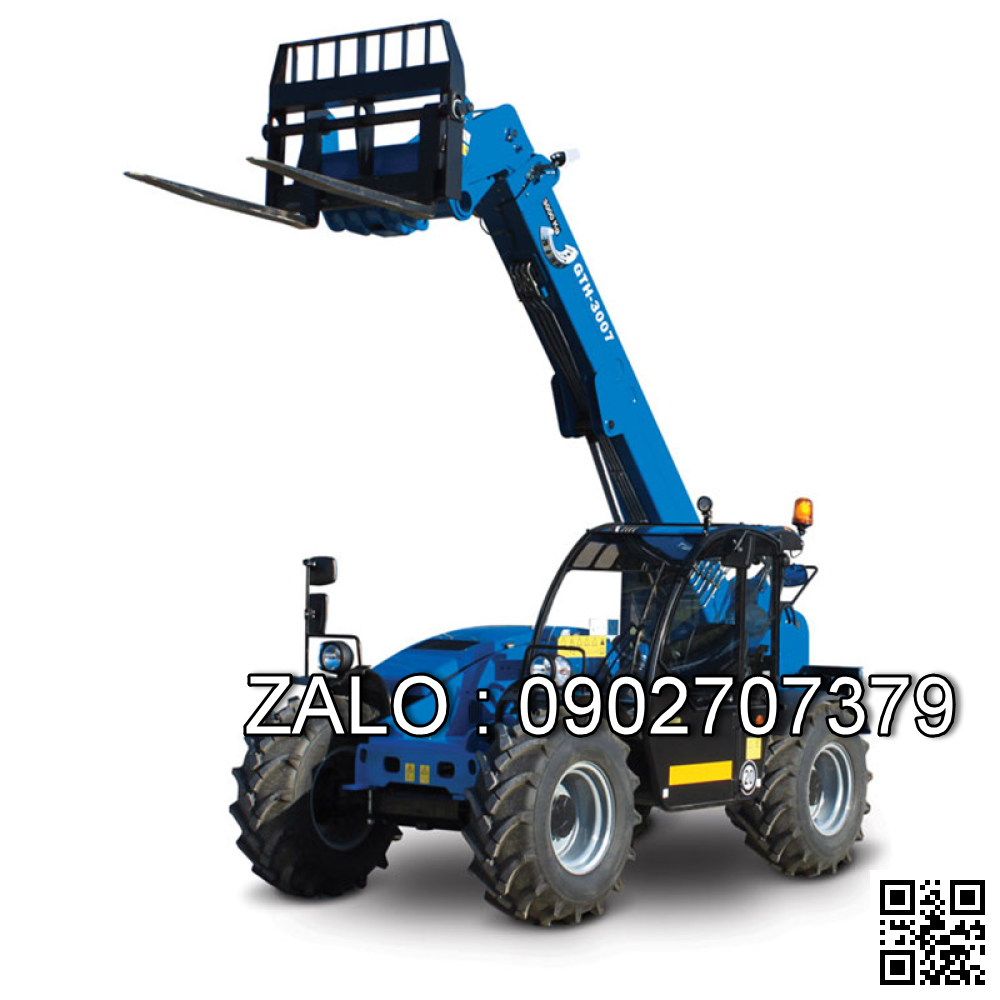 Xe cẩu rọ nâng người: Chiều ngang làm việc tối thiểu: 30 mét, Chiều cao làm việc: 12 mét