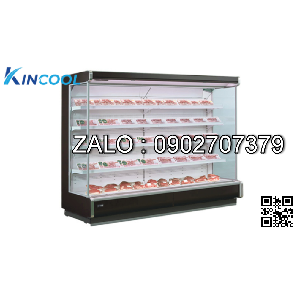 Tủ trưng bày rau củ 3 cánh KinCool