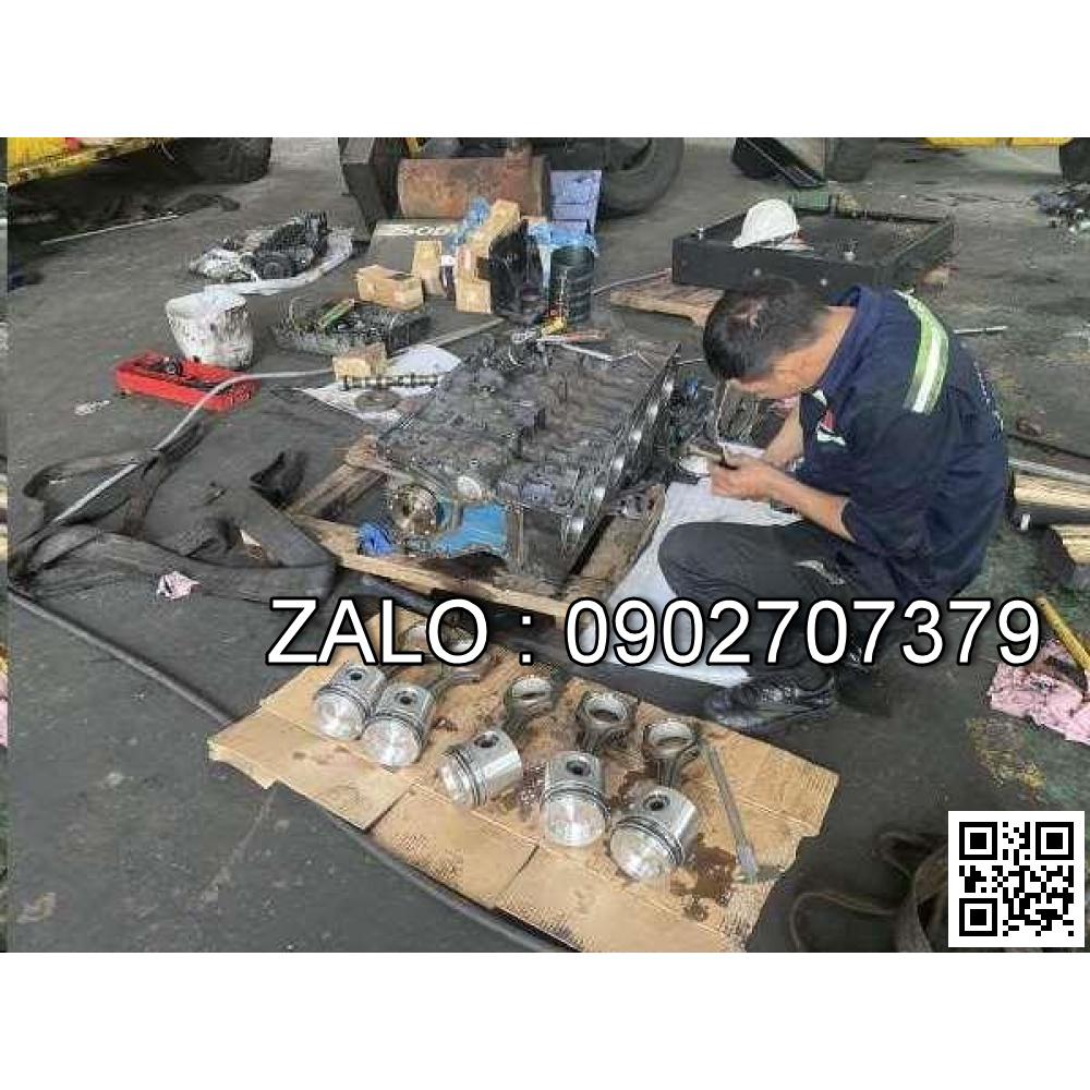 Kiểm tra sửa chửa xe Doosan