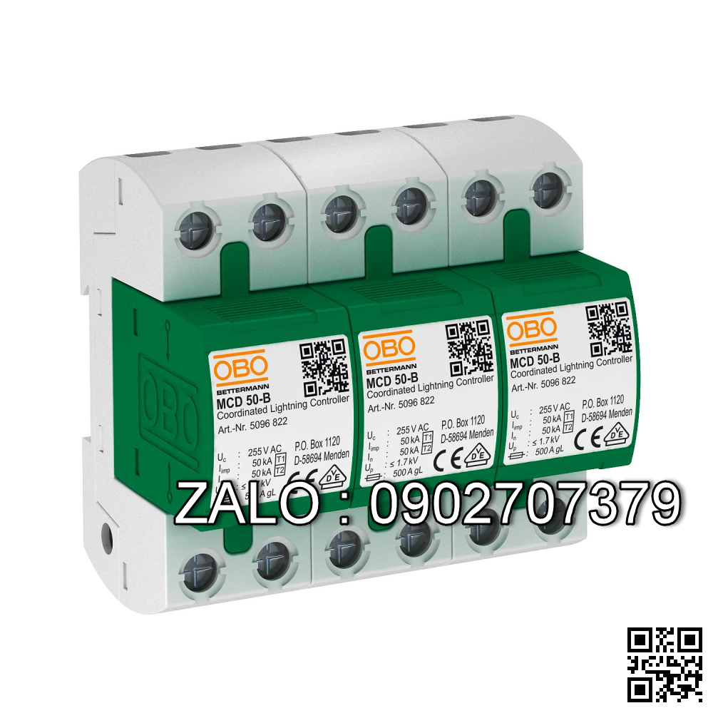 MCD 50-B/3 (255V, 3P, 150kA (10/350)) OBO 5096877